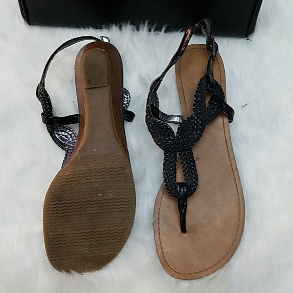 Black sandals